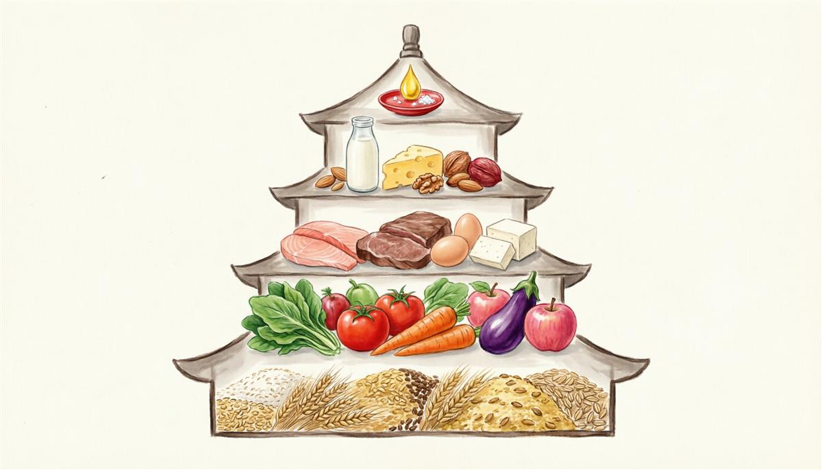 图-膳食宝塔