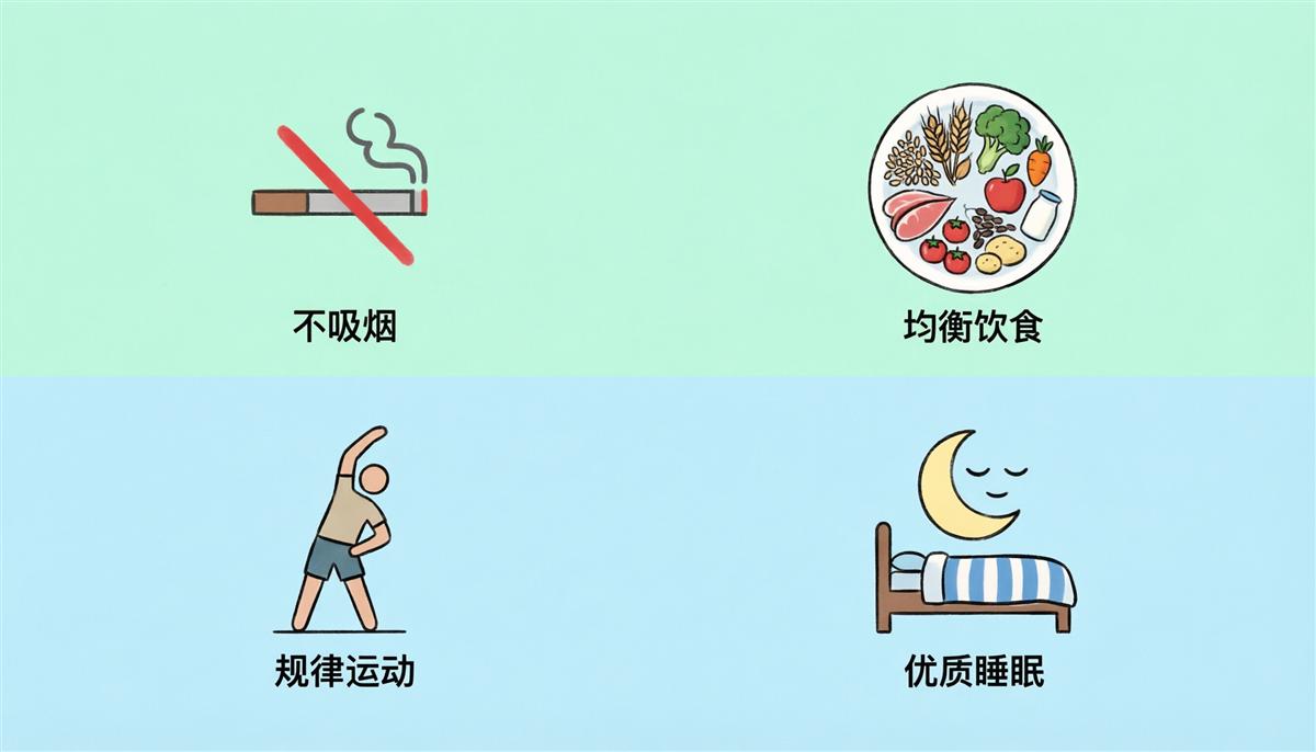 健康生活方式的科学依据与实操方案